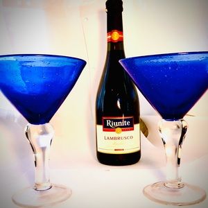 Bjorkshult Crystal dessert glasses vintage sherbet champagne